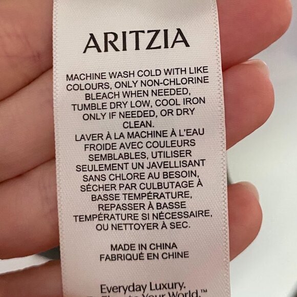 Aritzia Tonka Satin Blouse - Picture 4 of 6